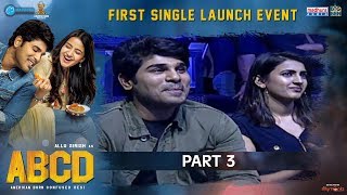 #ABCD First Single Launch Event Part 3 | Mella Mellaga Song Launch By Sid Sriram | Allu Sirish