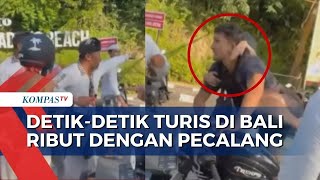 Kembali Berulah, Bule ini Ngamuk Hingga Tantang Pecalang Saat Diminta Pelan Pelan Berkendara!