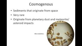 Lecture Ocean sediments