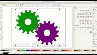 Inkscape Tutorial : Creating Gear