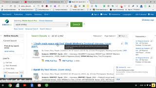 Using the Permalink to Save EBSCO Articles