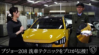 【プロが教える】プジョー208を一手間で輝かせる洗車テクニック大公開！