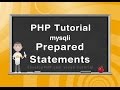 Prepared Statements PHP mysqli Database Interaction Tutorial