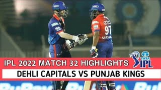 DC vs PBKS  Highlights | Match 32 | Punjab Kings vs Dehli Capitals | ipl Highlights 2022 | Cricket