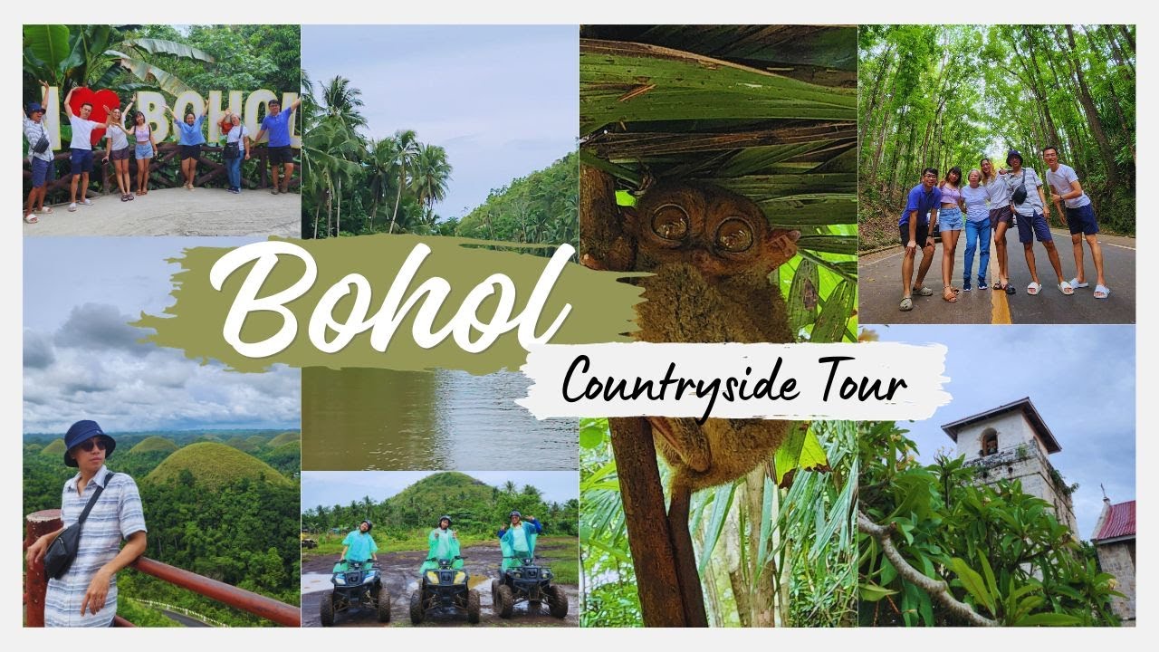 Bohol Countryside Tour | Chocolate Hills | Tarsier | Man-made Forest ...