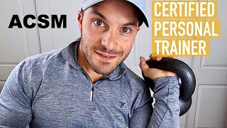 BECOME A CERTIFIED PERSONAL TRAINER (STEP BY STEP) Get Your ACSM Personal Training Certification