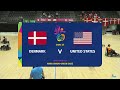 denmark vs usa 2023 fipfa powerchair football world cup