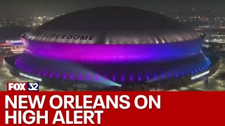 Super Bowl excitement across New Orleans