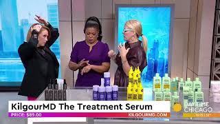 KilgourMD featured on WGN9 Daytime Chicago The Best Hair Products 2024