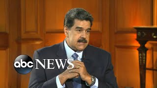 Nicolas Maduro accuses US of fabricating a crisis
