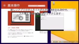 Windows 8.1でモダンUIアプリとデスクトップを並べて操作する