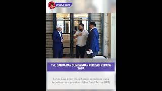 TMJ sampaikan sumbangan peribadi kepada SAFA