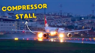 Airbus A330 Suffers a Compressor Stall during Takeoff at Lisbon Airport!