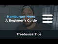 Build a Hamburger Menu with HTML, CSS, and JavaScript | Treehouse Tips