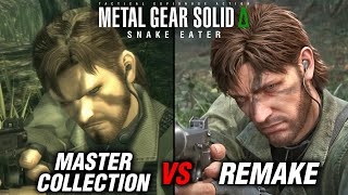 Comparing MGS Delta to MGS3 Master Collection