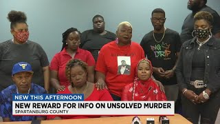 New reward offered for unsolved homicide case in Spartanburg County