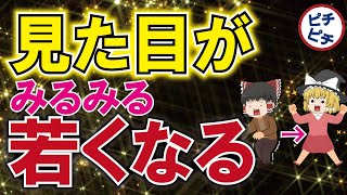 【老化を防ぐ】40代50代の見た目が若返る食べ物！老化を防ぎ肌がツヤツヤになる食べ物とは【うわさのゆっくり解説】