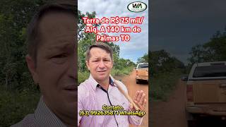 Fazenda a venda no Tocantins por R$ 25 mil/ Alqueire a 140 km de Palmas TO#fazenda#sitio