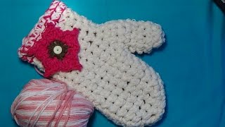 How to Crochet an Oven Mitt