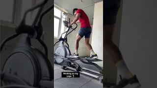 Cross trainer workout