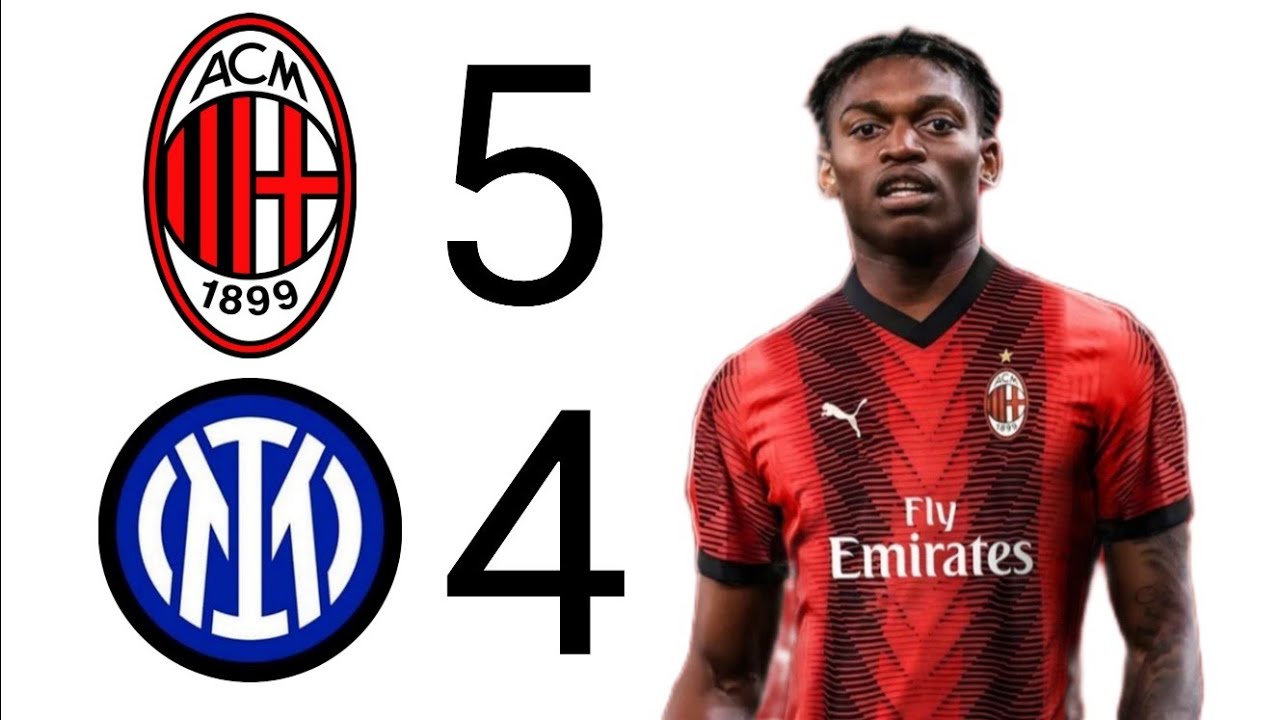 Milan 5 4 Inter Partita Intera Youtube