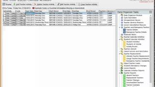 Daily Organiser   Teacher Activities