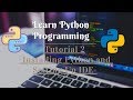 Python Programming Tutorials - How To Install Python and Setup and IDE - Code With Wasif