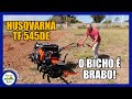 Motocultivador - Husqvarna TF 545de - Esse tratorito é bom!