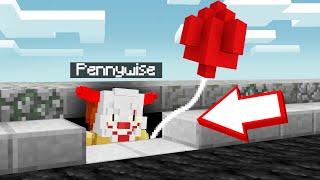 I Found PENNYWISE In MINECRAFT! (Scary)