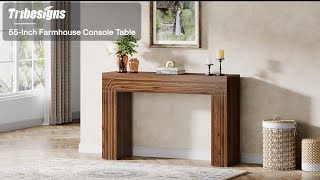 Tribesigns Wood Console Table! - XK00697 #homedecor