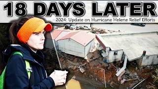 UPDATE ON HURRICANE HELENE RELIEF (18 days later) Visiting Swannanoa \u0026 Asheville North Carolina