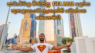 කටාර්වල ම්නිස්සු FIFA 2022 ලෝක කුසලානයට ලැහැස්ති වෙන්නෙ මෙහෙමයි| FIFA| Sri Lanka| Sinhala| MR Fainaz