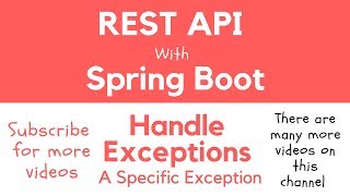 REST API with Spring Boot - Catch a Specific Exception