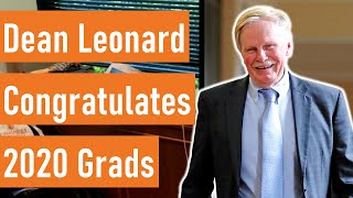 Congratulations Campbell Law 2020 - Dean Leonard