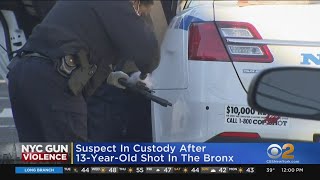 13-Year-Old Boy Shot On Way To School In The Bronx