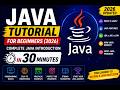 Java Tutorial for Beginners (2026) | Complete Java Introduction in 30 Minutes