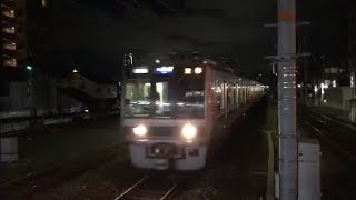 JR神戸線 207系 未更新車 普通京都行 摂津本山駅到着