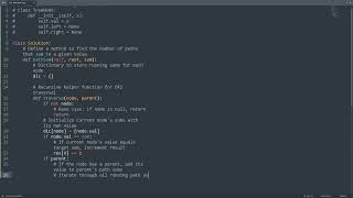 Leetcode 437. Path Sum III in Python | Python Leetcode | Python Coding Tutorial | Python Coding ASMR