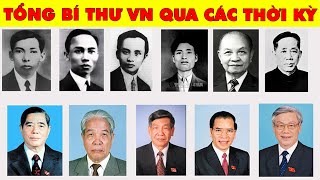Chân Dung 12 Tổng Bí Thư ĐCS Việt Nam Qua Các Thời Kỳ