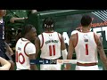 fairleigh dickinson vs. miami full game replay 2024 25 acc men’s basketball