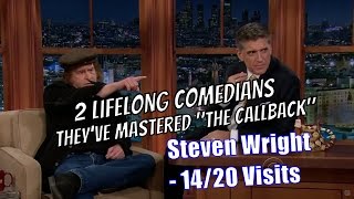 Steven Wright - When Comedians Meet, Weird Comedians - 14/22 Visits In Chronolog