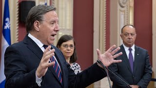 François Legault announces cabinet shuffle