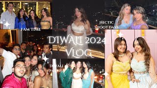 #diwali vlog♥️✨🪔 bts of shooting the #diwaliseries / attending #diwaliparties / fam time♥️🪔✨#festive