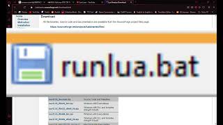 How to run lua on notepad++