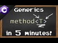 C# generics ⁉️