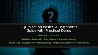 SQL Injection Basics: A Beginner's Guide with Practical Demo - 040224A01