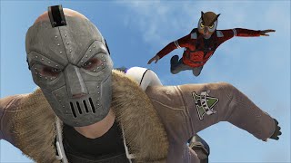 GTA 5 Online Funny Moments - The Ultimate Ride, Mugging Terroriser and Pool Skydiving!