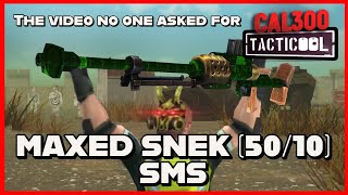 TACTICOOL: MAXED SNEK (50/10) SMS41 (TRIPLE GOLD 🟡🟡🟡) GAMEPLAY 🤡🤣