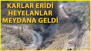 Bartın'da Sert Geçen Kışta 39 Köyde Heyelan Meydana Geldi