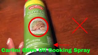 ✅  How To Use Carlini Olive Oil Cooking Spray Review